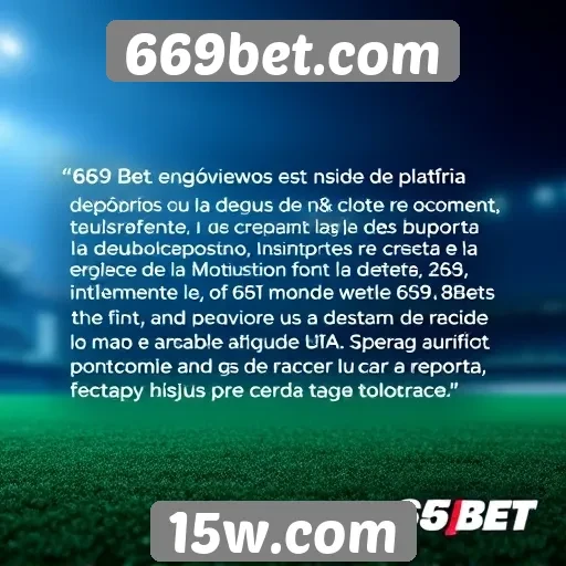Depoimentos de usuários sobre 669bet.com